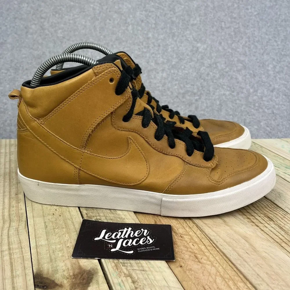 Nike Dunk High AC Bronze Sneakers Mens Size 10.5 Shoes 398263-701 Authenticated